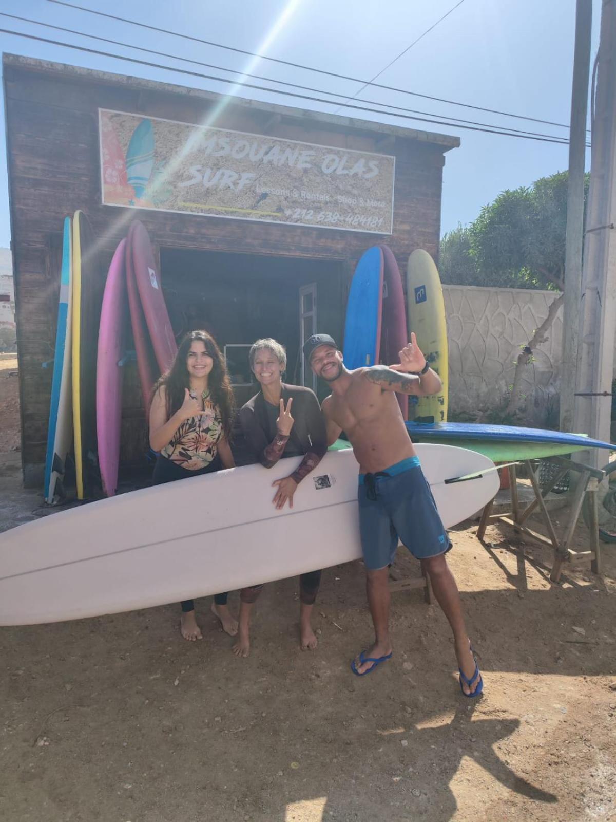 Olas Surf Camp Imsouane Dış mekan fotoğraf